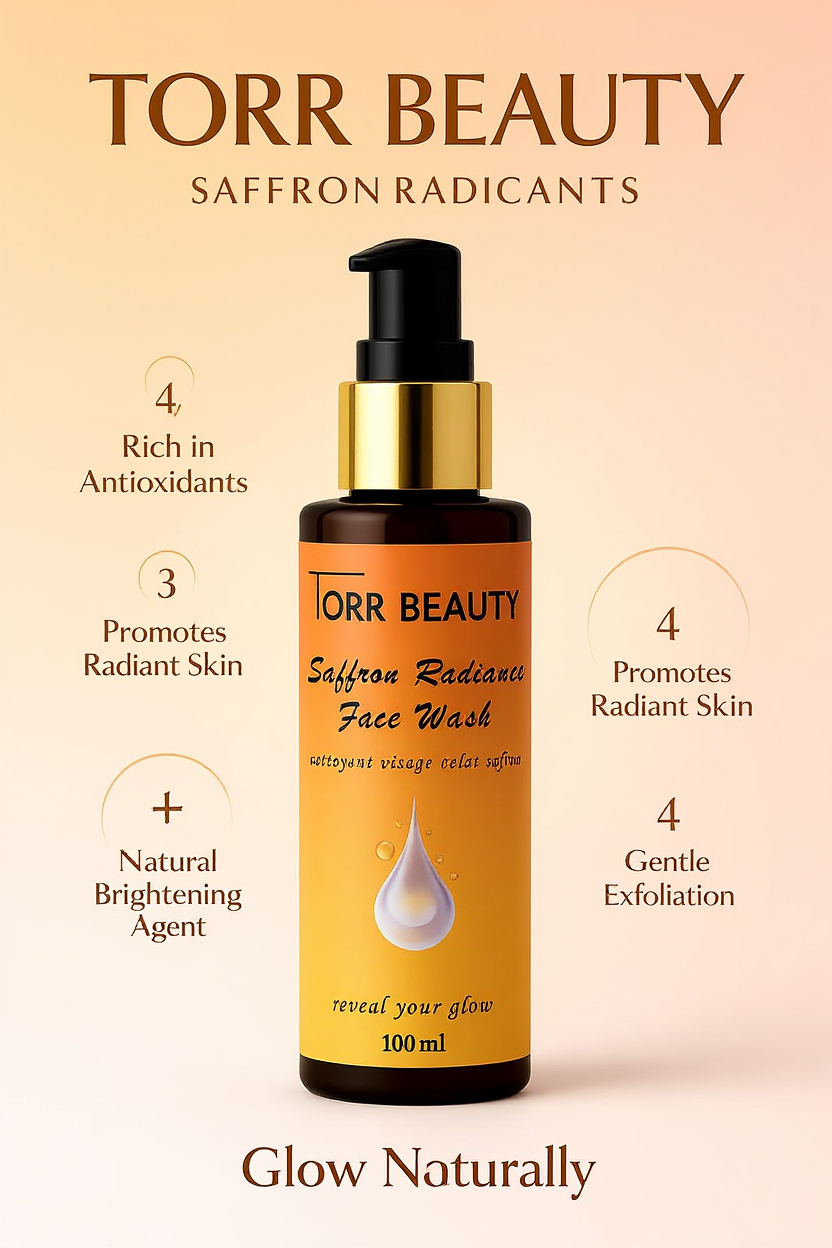 Saffron Radiance Facewash