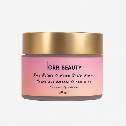 Rose Petal and Cocoa Butter Moisturizer