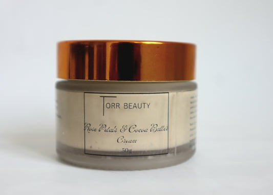 Rose Petal and Cocoa Butter Moisturizer
